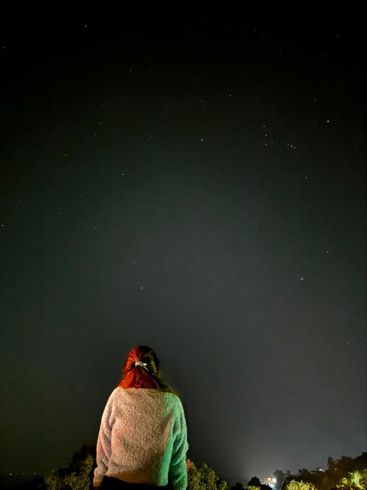 star-gazing